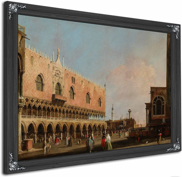 View Of The Piazzetta San Marco Looking South By Canaletto