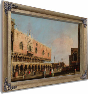 View Of The Piazzetta San Marco Looking South By Canaletto