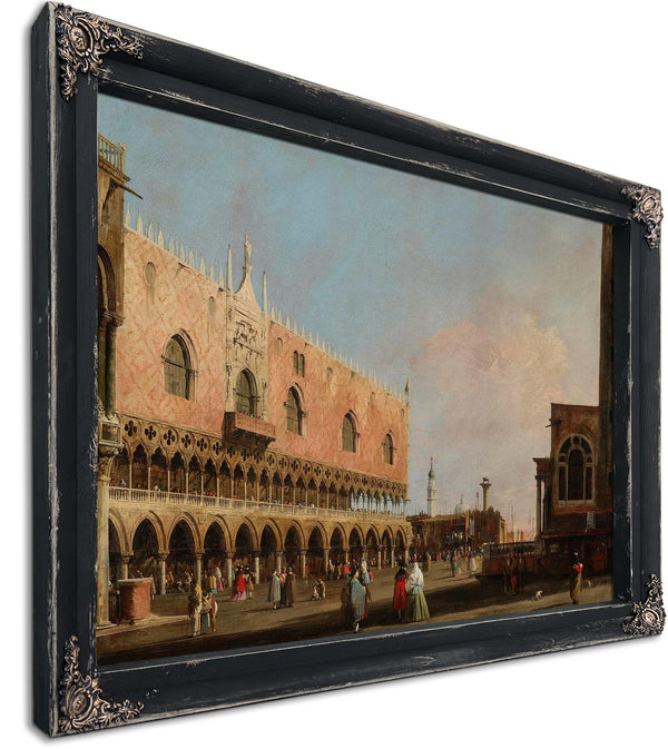 View Of The Piazzetta San Marco Looking South By Canaletto