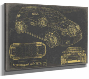 Volkswagen Golf 5 Gti Wall Art from Bella Frye.