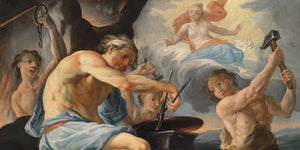 Jacques Firens Vulcan Forges The Arms For Aeneas By Jacques Firens