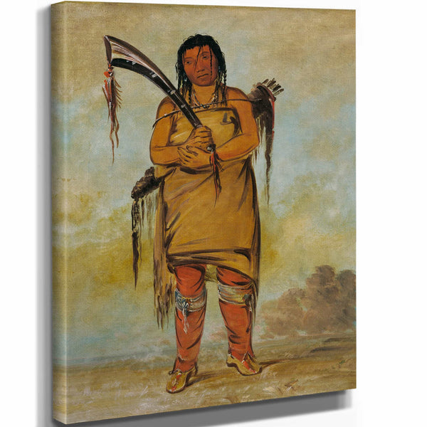 George Catlin Wah Chees A Brave By George Catlin