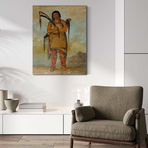 George Catlin Wah Chees A Brave By George Catlin