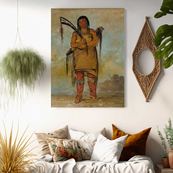 George Catlin Wah Chees A Brave By George Catlin