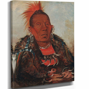 George Catlin Wah Ro Nee Sah The Surrounder Chief Of The Tribe By George Catlin 1