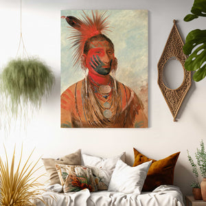 George Catlin Wash Ka Mon Ya Fast Dancer A Warrior By George Catlin