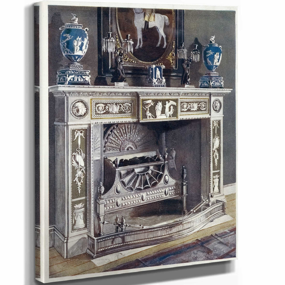 Edwin Foley Wedgwood Flaxman Chimneypiece (1910 1911) By Edwin Foley