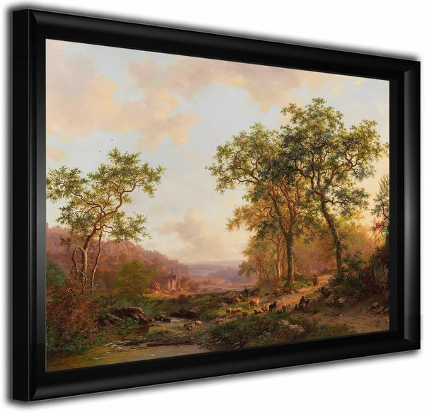 Weite Landschaft Im Abendlicht By Frederik Marinus Kruseman