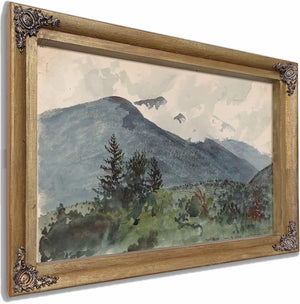 White Mountains From Fernalds Hill By Charles De Wolf Brownell