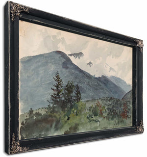 White Mountains From Fernalds Hill By Charles De Wolf Brownell