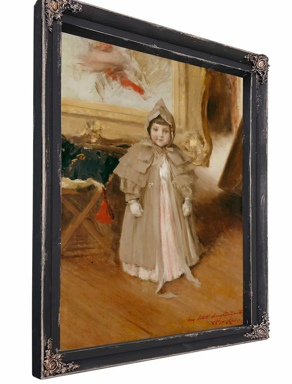 My Little Daughter Dorothy By William Merritt Chase