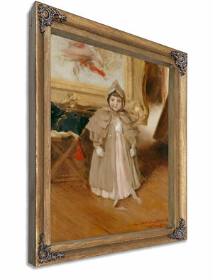 My Little Daughter Dorothy By William Merritt Chase