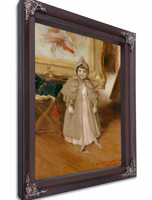 My Little Daughter Dorothy By William Merritt Chase