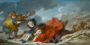 Jean Honore Fragonard Winter By Jean Honore Fragonard