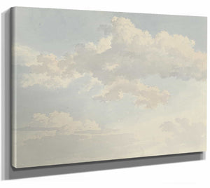 Abraham Teerlink Wolken Tegen Blauwe Lucht By Abraham Teerlink