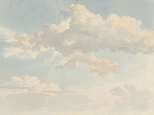 Abraham Teerlink Wolken Tegen Blauwe Lucht By Abraham Teerlink