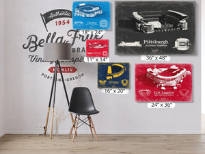 Bella Frye Levi's Stadium Wall Art - Original San Francisco 49ers Fan Print