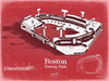 Bella Frye Fenway Park Wall Art - Boston Red Sox Team Color Poster