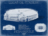 Bella Frye Lucas Oil Field Wall Art - Original Indianapolis Colts Fan Print
