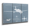 Bella Frye Cessna Citation CJ3 Aircraft Blueprint Wall Art - Original Airplane Print