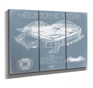 Bella Frye Melbourne Arena ( John Cain Arena) Wall Art - Original Australian Open Print