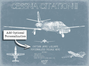 Bella Frye Saab 340 Aircraft Blueprint Wall Art - Original Plane Print