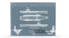 Bella Frye USS Carl Vinson CVN-70 Blueprint Wall Art - Original Carrier Print
