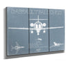 Bella Frye Dassault Falcon 20 Aircraft Blueprint Wall Art - Original Airplane Print