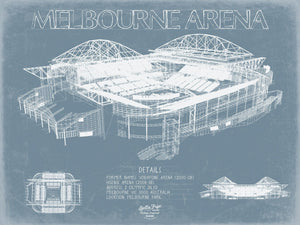 Bella Frye Melbourne Arena ( John Cain Arena) Wall Art - Original Australian Open Print