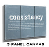 Bella Frye Consistency Definition Wall Art - Gift for Consistency Dictionary Artwork