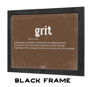 Bella Frye Grit Definition Wall Art - Gift for Grit Dictionary Artwork