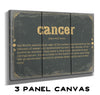 Bella Frye Cancer Word Definition Wall Art - Gift for Cancer Dictionary Artwork
