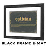 Bella Frye Optician Word Definition Wall Art - Gift for Optician Dictionary Artwork