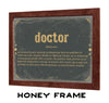 Bella Frye Doctor Word Definition Wall Art - Gift for Doctor Dictionary Artwork