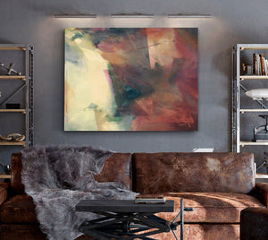 Bella Frye Abstract Wall Art - Original Modern Art Canvas Artwork 158