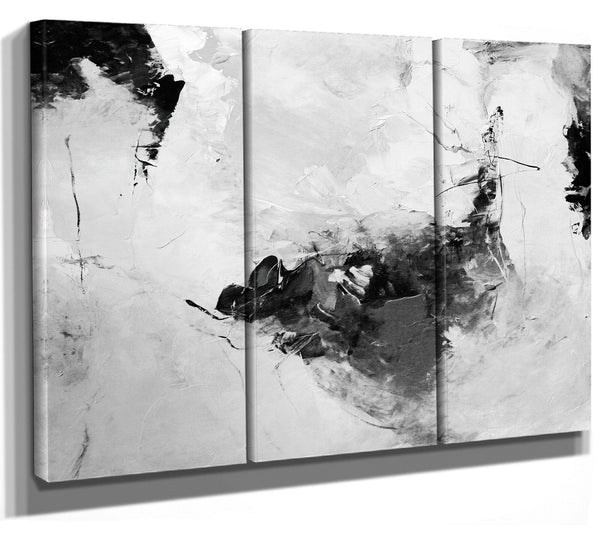 Bella Frye Abstract Black & White Wall Art - Original Modern Art Ready to Hang Giclee