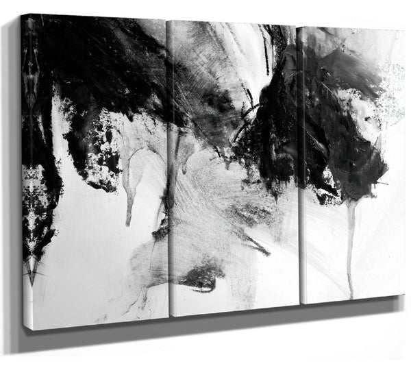 Bella Frye Abstract Black and White Wall Art - Original Modern Art Canvas Artwork