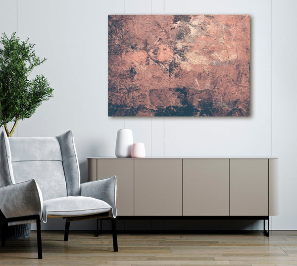 Bella Frye Abstract Reds Brown Orange Modern Art Wall Art - Original Contemporary Art Ready to Hang