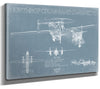 Bella Frye E-2 Hawkeye Blueprint Wall Art - Original Airplane Print