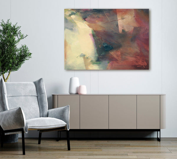 Bella Frye Abstract Wall Art - Original Modern Art Canvas Artwork 158