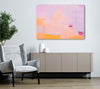Bella Frye Abstract Purple Pink Orange Modern Art Wall Art - Original Contemporary Art Ready to Hang