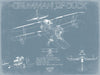 Bella Frye J2F Duck Blueprint Wall Art - Original Airplane Print