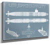 Bella Frye USS Jefferson City (SSN-759) Blueprint Wall Art - Original Submarine Print