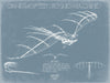 Bella Frye Leonardo Da Vinci Ornithopter Wall Art - Original Flying Machine Airplane Print