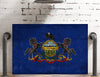 Bella Frye Pennsylvania Flag Wall Art - Vintage State of Pennsylvania Sign