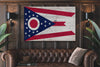 Bella Frye Ohio Flag Wall Art - Vintage State of Ohio Sign