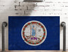 Bella Frye Virginia Flag Wall Art - Vintage State of Virginia Sign