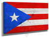 Bella Frye Puerto Rico Flag Wall Art - Vintage State of Puerto Rico Sign