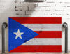 Bella Frye Puerto Rico Flag Wall Art - Vintage State of Puerto Rico Sign