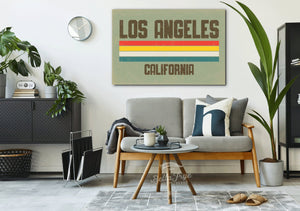 Bella Frye Home & Garden > Decor > Artwork Los Angeles Wall Art - Vintage LA Sign